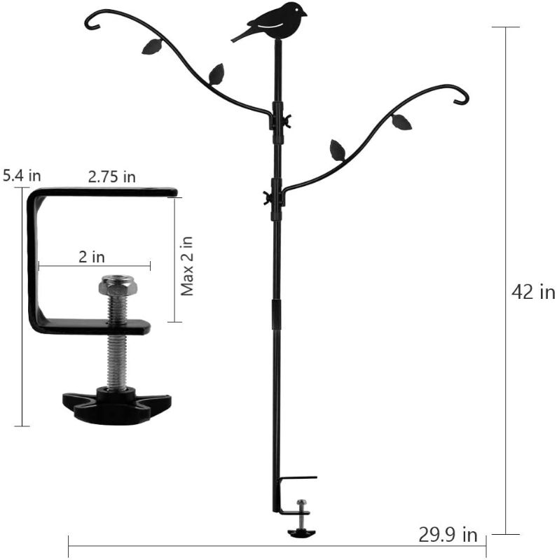 Photo 2 of  Pole Bird Feeding Station Kit
