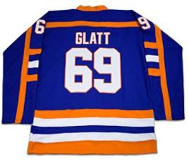 Photo 2 of boriz Doug Glatt Halifax Hockey Jersey Includes EMHL and A Patches Stitch Size 34
