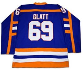 Photo 1 of boriz Doug Glatt Halifax Hockey Jersey Includes EMHL and A Patches Stitch Size 34
