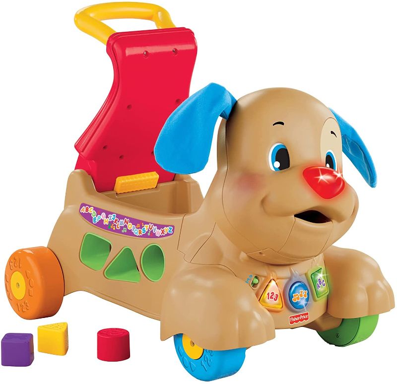 Photo 1 of Fisher-Price Laugh & Learn Stride-to-Ride Puppy
