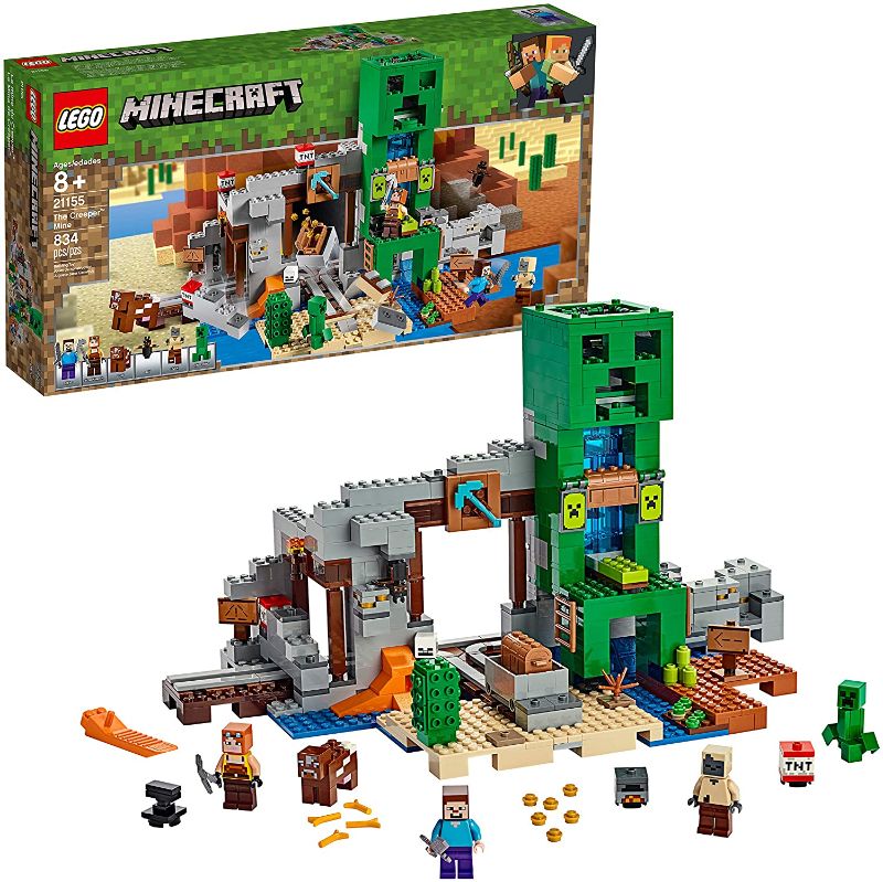 Photo 1 of LEGO Minecraft The Creeper Mine 21155 Building Kit (834 Pieces)
