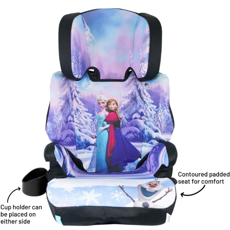 Photo 1 of KidsEmbrace High-Back Booster Car Seat, Disney Frozen Elsa and Anna
