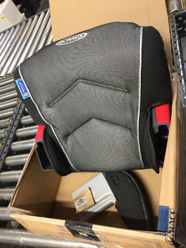 Photo 3 of Graco TurboBooster Backless Booster Car Seat, Galaxy Gray