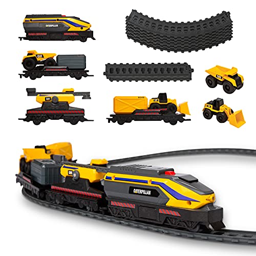 Photo 1 of CatToysOfficial 82949 Cat Little Machines Power Tracks Train Set, Multi
