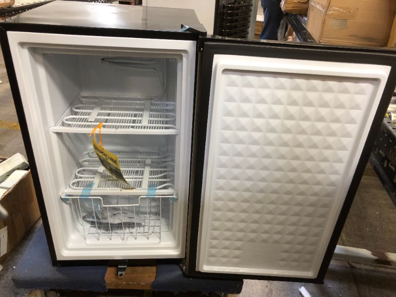 Photo 3 of Smad Upright Freezer, 3.0 Cubic Feet, Stainless Steel E-star Freezer