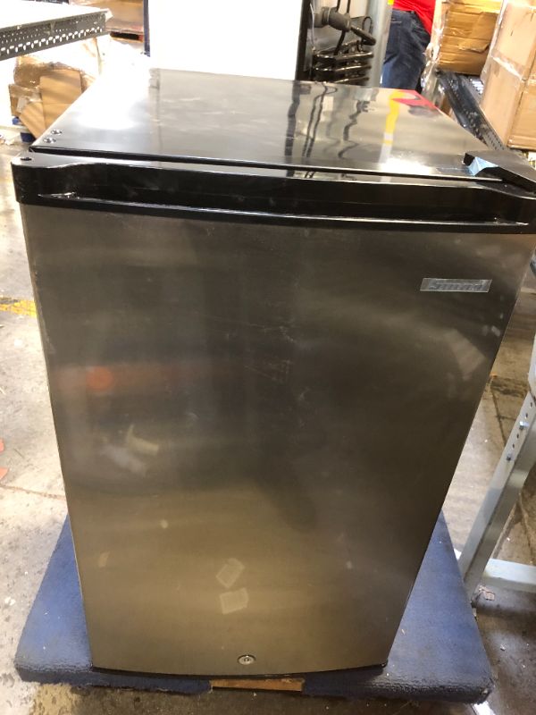 Photo 2 of Smad Upright Freezer, 3.0 Cubic Feet, Stainless Steel E-star Freezer