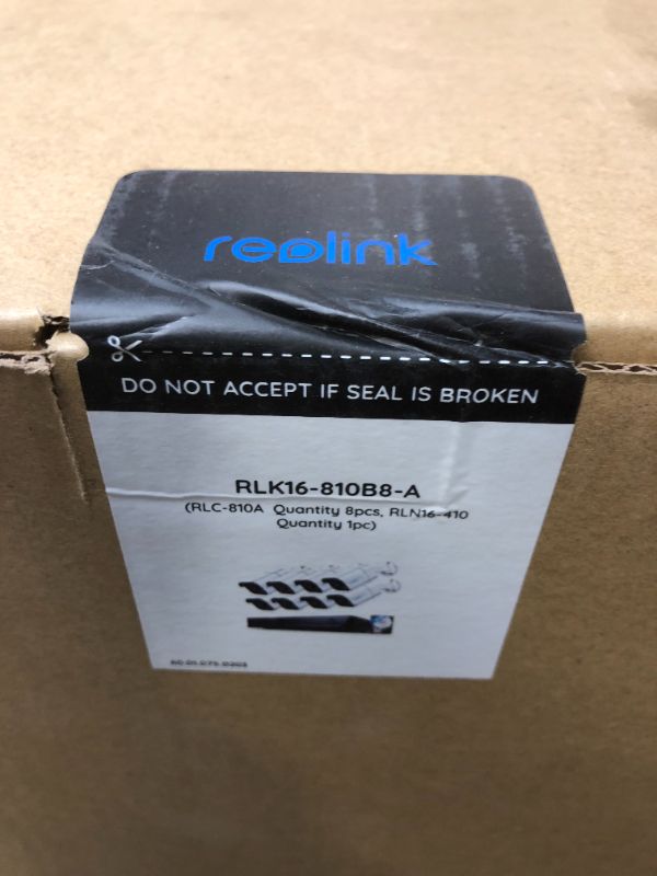 Photo 3 of RLK16-810B8-A

Smart 4K 8MP Security Kit with 3TB Built-In
[[ FACTORY SEALED ]]