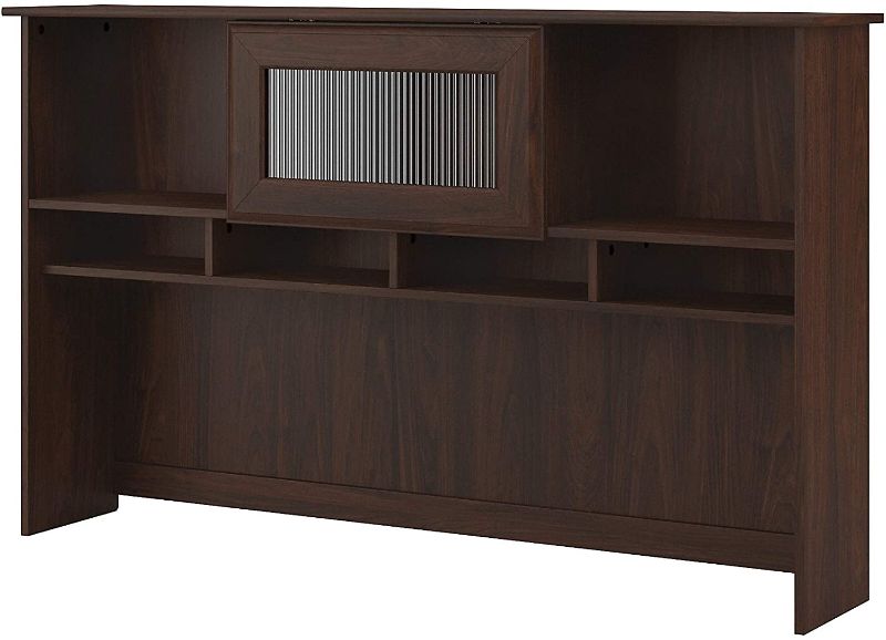 Photo 1 of Bush Furniture Cabot 60W Hutch in Modern Walnut
