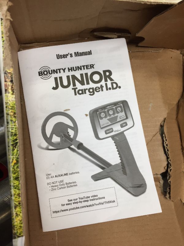 Photo 2 of Bounty Hunter Junior T.I.D. Metal Detector
