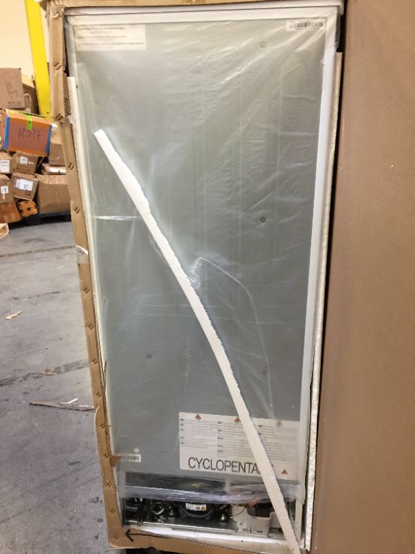 Photo 3 of FACTORY SEALED Frigidaire 11.6 Cu. Ft. Compact ADA Top Freezer Refrigerator in White with Electronic Control Panel, Reversible Door Swing, ENERGY STAR

