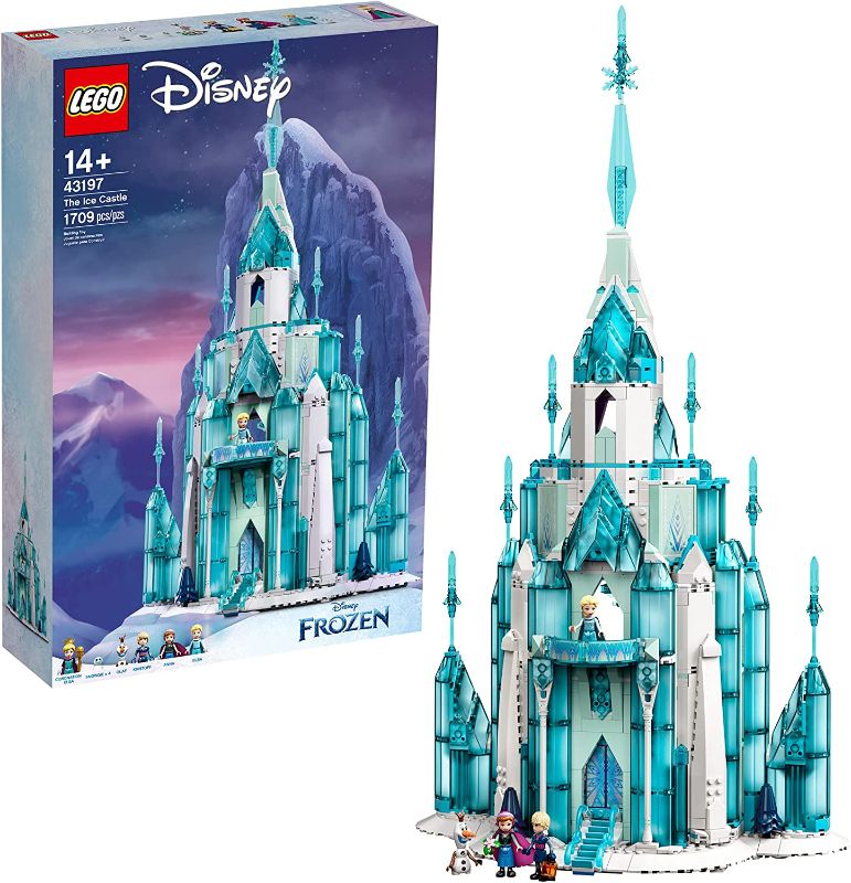 Photo 1 of LEGO Disney The Ice Castle 43197 Building Toy Kit; A Gift That Inspires Independent Princess Play; New 2021 (1,709 Pieces)
