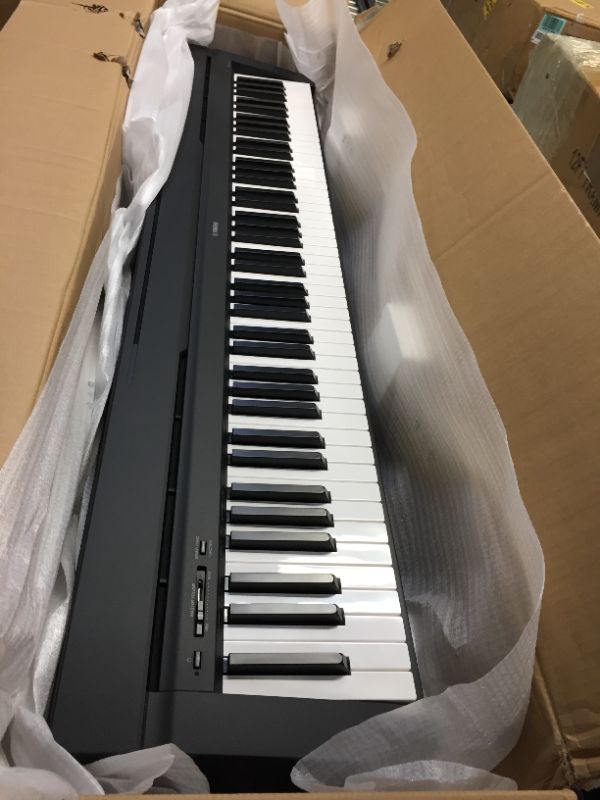 Photo 6 of Yamaha P71 88-Key Weighted Action Digital Piano with Sustain Pedal and Power Supply