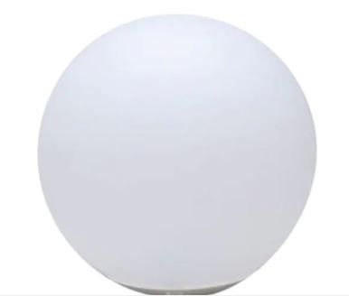Photo 1 of HAMPTON BAY 8 in. Color Changing LED Glow Ball Lamp
