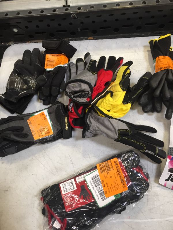 Photo 1 of ASSORTED GLOVE LOT 