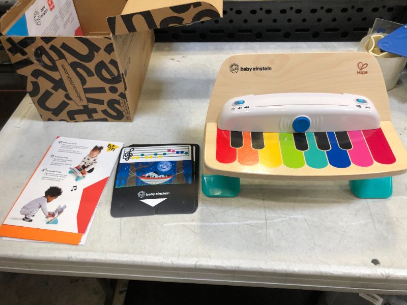 Photo 1 of Baby Einstein and Hape Magic Touch Piano Wooden Musical Toddler Toy, Age 6 Months and Up
