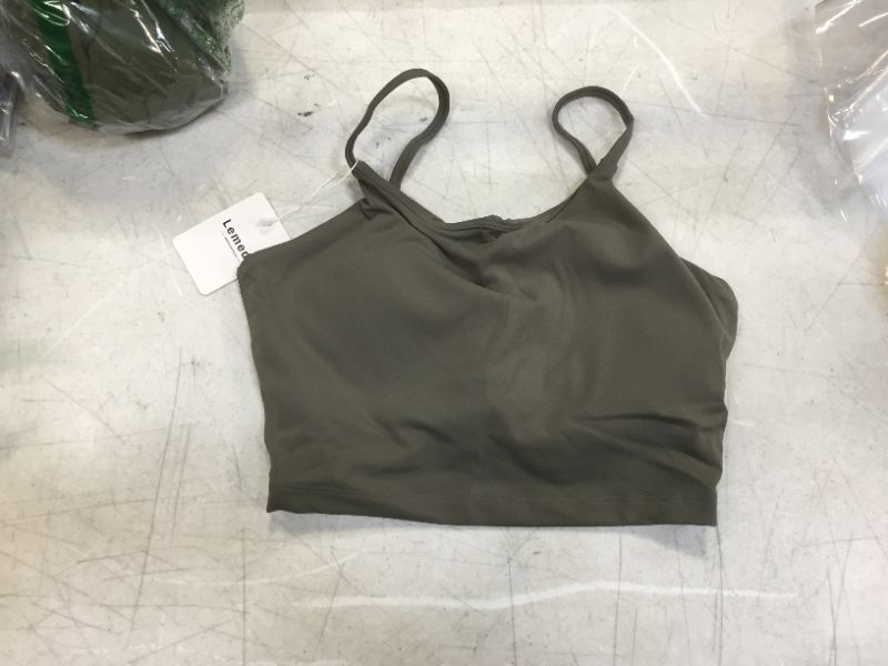 Photo 1 of Lemedy Women's Earth Green Sports Bra (M)