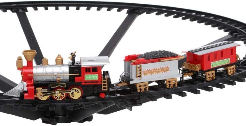 Photo 1 of Home Accents Holiday 14.25 in. Christmas Tree Train	