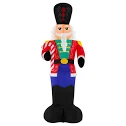 Photo 1 of 12 ft. Pre-Lit LED Giant-Sized Lightshow Airblown Nutcracker Christmas Inflatable

