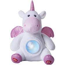 Photo 1 of Plush Unicorn Star Projector Night Light Stuffed Toy
