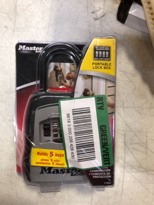 Photo 1 of 5400D 9.6 Cu in. Set Your Own Combination Portable Lock Box