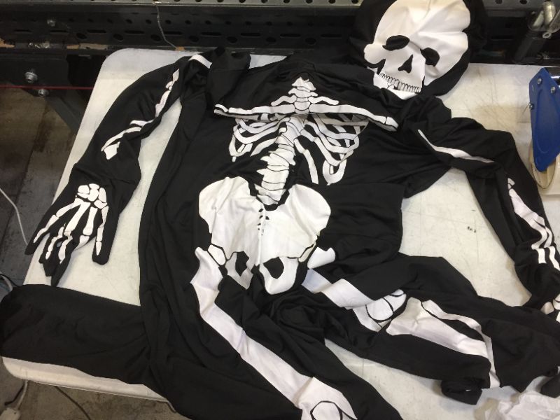 Photo 1 of HALLOWEEN MEN COSTUME SKULL FGULL BODY ONSIE SIZE XXL 