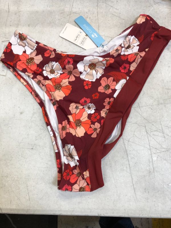 Photo 2 of CUPSHE PIPER FLORAL BIKINI BOTTOM-LARGE