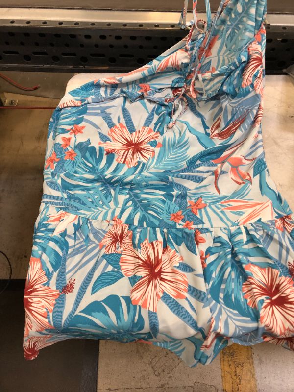 Photo 2 of CUPSHE Kenzie Tropical Slip Dress-MEDIUM
