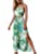 Photo 1 of CUPSHE Women's Leafy Cutout Maxi Sleeveless Dress-MEDIUM