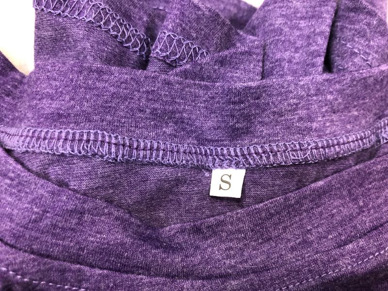 Photo 2 of DANDELION LONGSLEEVE PURPLE SHIRT-SMALL