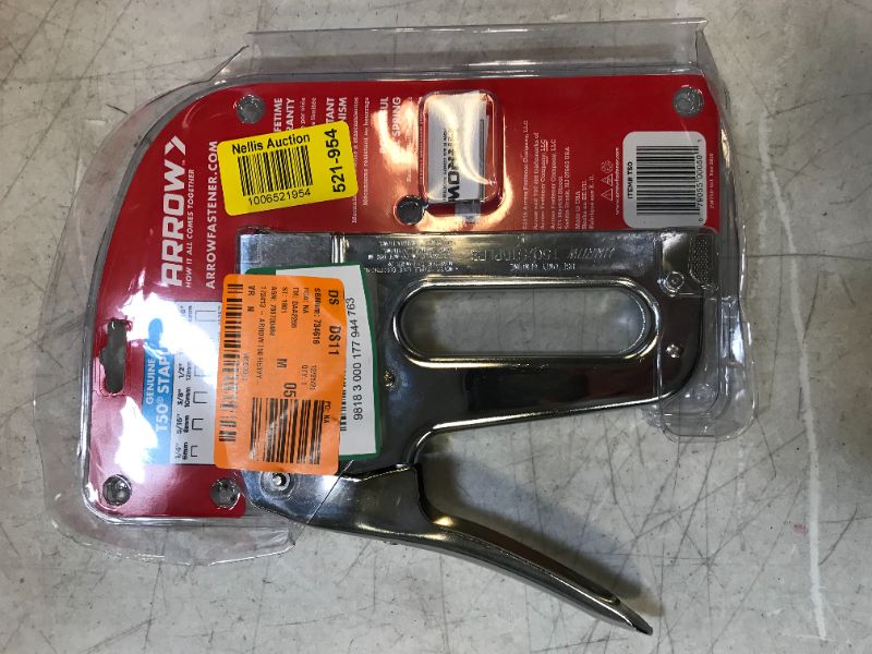 Photo 2 of Arrow Staple Gun, Heavy Duty, T50