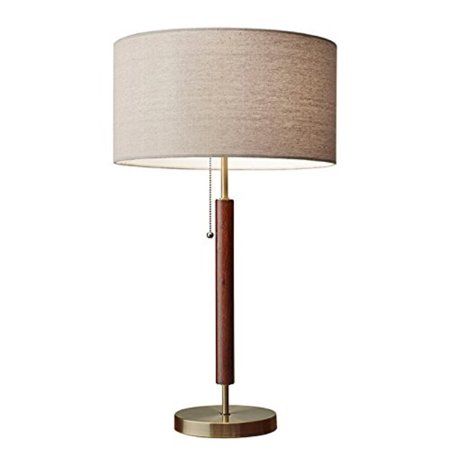Photo 1 of Adesso 3376-15 Hamilton Antique Design Table Lamp, Brass Finish
