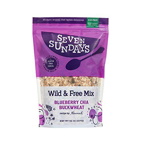 Photo 1 of  Seven Sundays Wild and Free blueberry chia buckwheat meusli 12o, best before 1/15/22