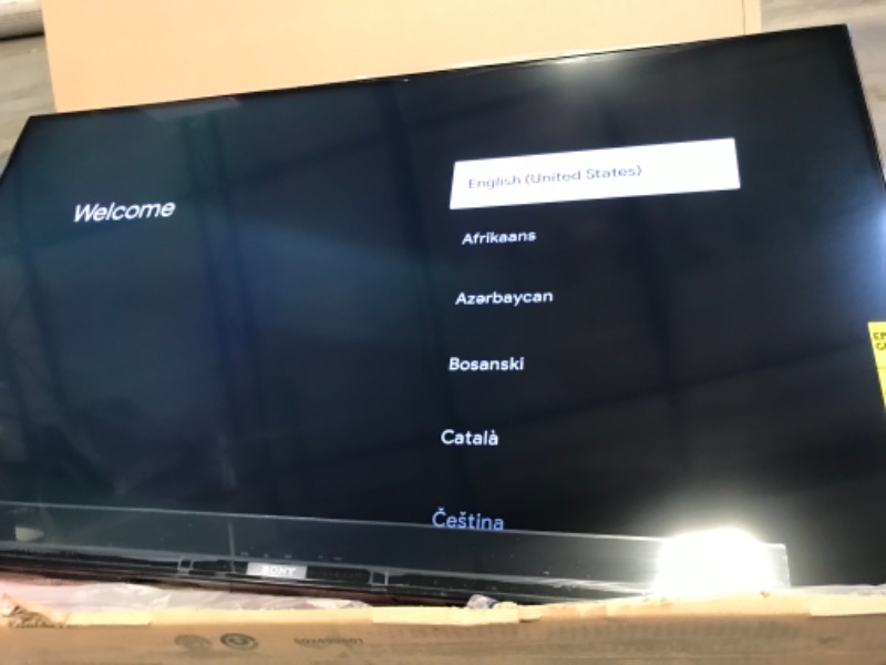 Photo 2 of Sony X85J 50 Inch TV: 4K Ultra HD LED Smart Google TV with Native 120HZ Refresh Rate, Dolby Vision HDR, and Alexa Compatibility KD50X85J- 2021 Model, Black
