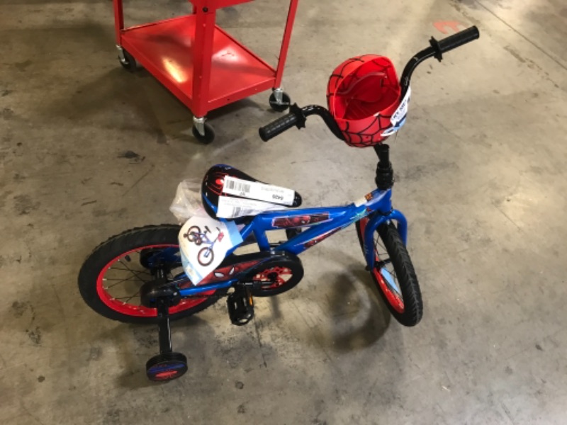 Photo 3 of Marvel Spider-Man 16-inch Boys' Bike for Kids by Huffy
