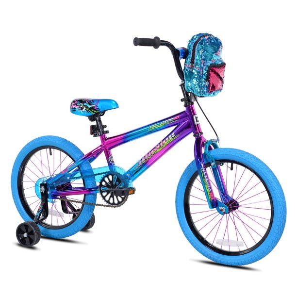 Photo 1 of Genesis 18 In. Illusion Girl's Bike, Blue/Purple
