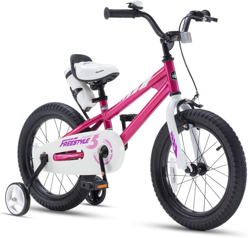 Photo 1 of RoyalBaby Freestyle Fuchsia 12 inch Kid's Bicycle
