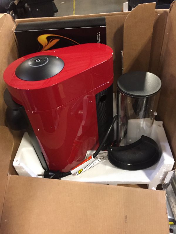 Photo 1 of De'Longhi Nespresso VertuoPlus ENV150R Coffee Maker - Red
