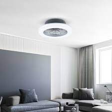 Photo 1 of LED Smart Flush Mount Ceiling Fan 
