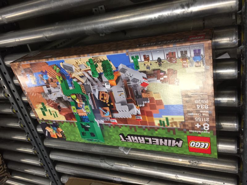 Photo 4 of LEGO Minecraft The Creeper Mine 21155 Building Kit (834 Pieces)