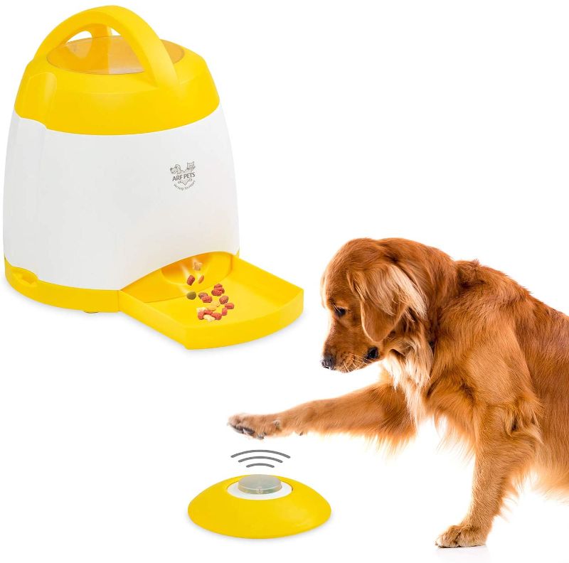 Photo 1 of Arf Pets Dog Treat Dispenser – Dog Puzzle Memory Training Activity Toy – Treat While Train, Promotes Exercise by Rewarding Your Pet, Cat, Improves Memory & Positive Training for A Healthier & Happier
