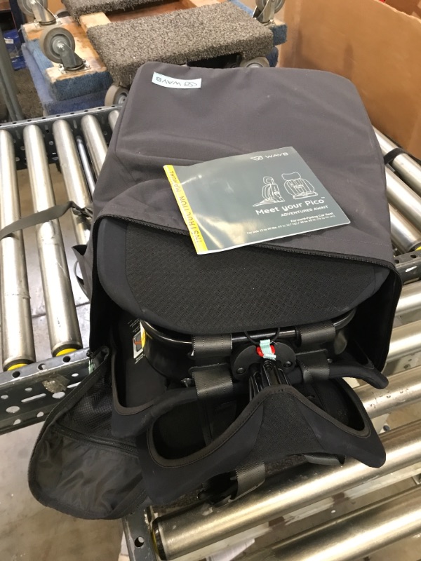 Photo 4 of WAYB Pico Travel Car Seat with Carrying Bag - Lightweight, Portable, Foldable - Perfect for Airplanes, Rideshares, and Road Trips - Forward Facing for Kids 22-50 lbs. and 30-45”
