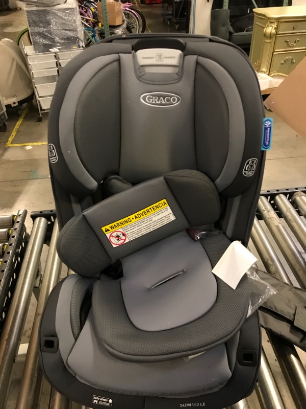 Photo 2 of Graco SlimFit3 LX 3 in 1 Car Seat | Space Saving Car Seat Fits 3 Across in Your Back Seat, Kunningham
