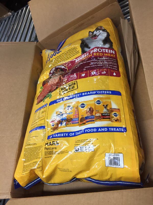 Photo 2 of Pedigree High Protein Beef & Lamb Flavor Adult Complete & Balanced Dry Dog Food - 46.8lbs BEST BY 02/23