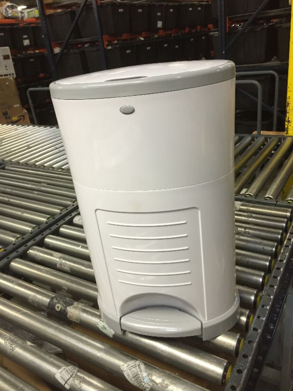 Photo 4 of Dekor Plus Hands Free Diaper Pail - White