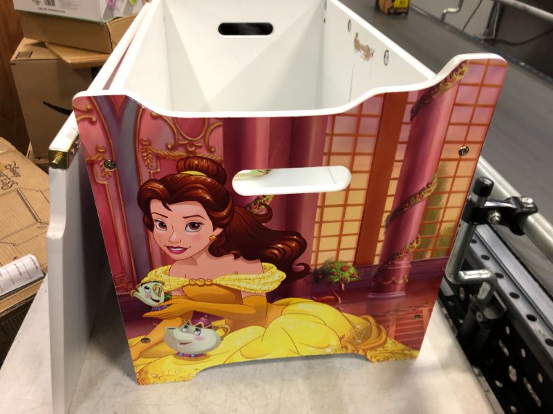 Photo 7 of Delta Children Deluxe Toy Box, Disney Princess