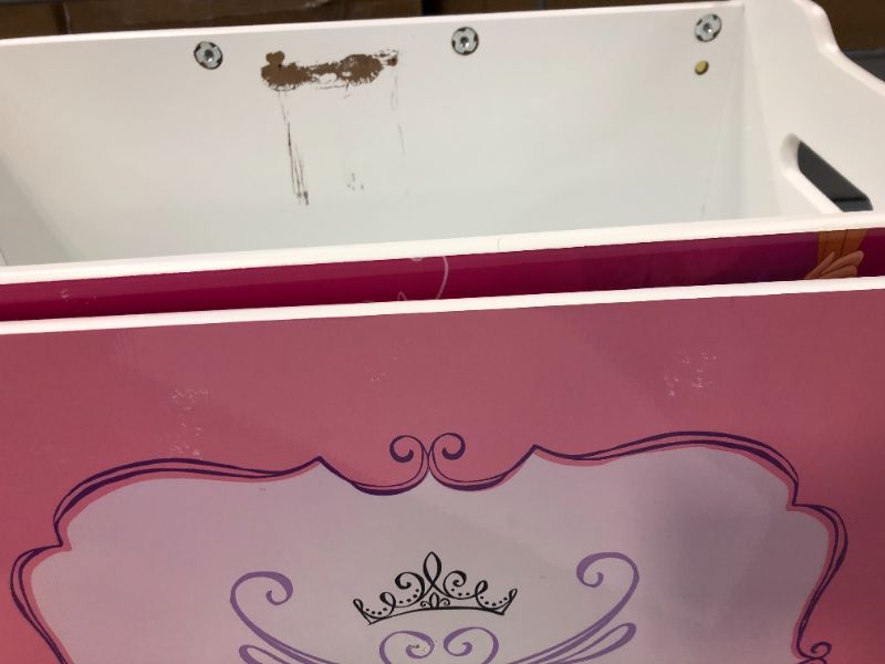 Photo 5 of Delta Children Deluxe Toy Box, Disney Princess