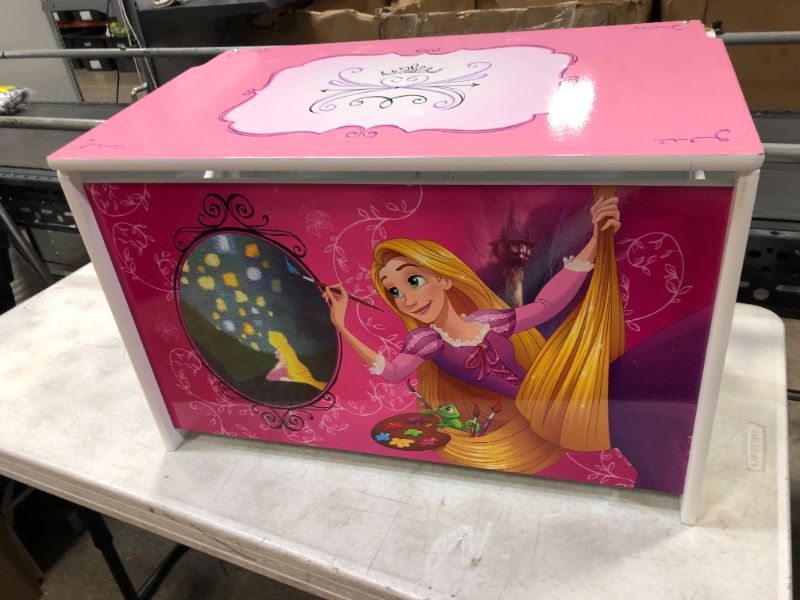 Photo 2 of Delta Children Deluxe Toy Box, Disney Princess