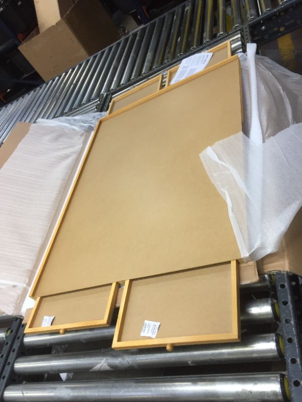 Photo 1 of Bits and Pieces - The Original Jumbo 1500 pc Wooden Puzzle Plateau-Smooth Fiberboard Work Surface - Four Sliding Drawers Complete This Puzzle Storage System
