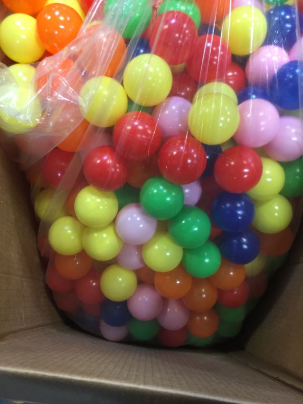 Photo 2 of Click N' Play Phthalate Free & BPA Free, Crush Proof Ball Pit Balls, Bulk 1000 pack