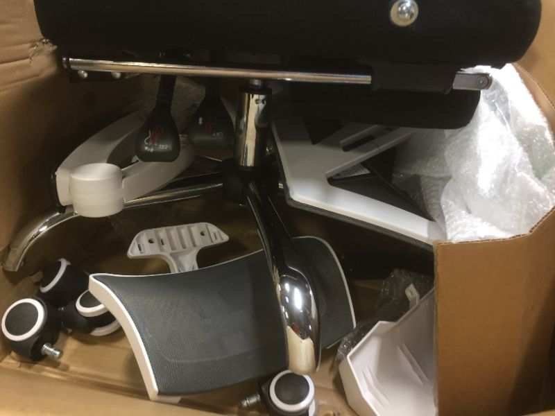 Photo 1 of GENERIC WHITE GAMER CHAIR